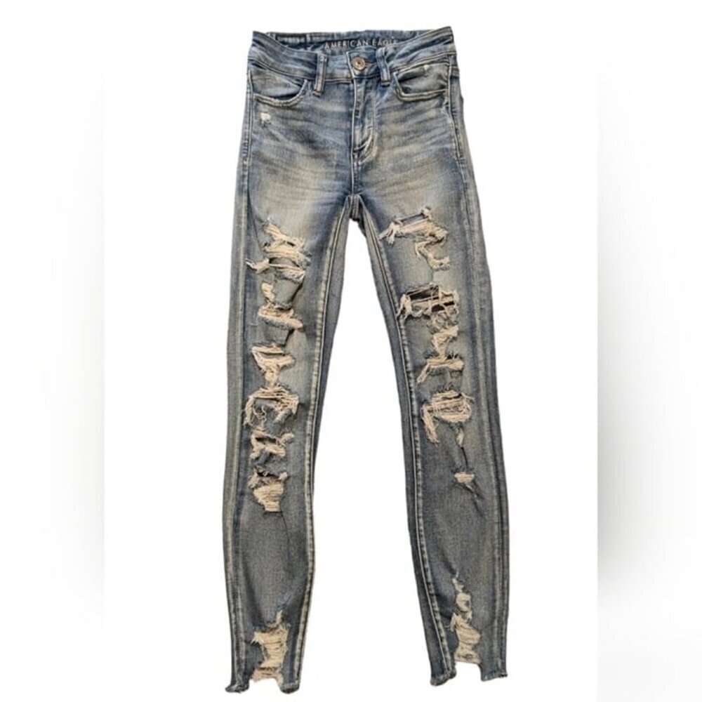 American Eagle Next level stretch hi-rise Jegging size 00